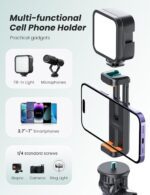 71''/180cm Phone Tripod & Selfie Stick, Portable Travel Stand for Video Recording, Travel Tripod for iPhone/Cell Phone with Detachable Remote, Compatible with Smartphones, DSLR - Image 7