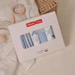 GLLQUEN BABY Receiving Blanket Boy Cotton Muslin Swaddle Blankets Girl Newborn Squares Breathable & Soft Thin Baby Blankets Cloths Double Absorbent Infant Swaddling Wrap - 6 Pack (Blue Astronaut) - Image 7