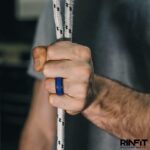 Rinfit Silicone Rings for Men 9mm Wide, 2mm Thick - Mens Rubber Wedding Bands - Infinity Ring with 2 Layers - Patented Design - Image 6
