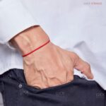 Thin Red Cord Bracelet - Waterproof Nylon Adjustable Surfer String Friendship Bracelet for Men, Women, Teens - Unisex Vegan Lightweight Summer Beach Accessories - Image 4