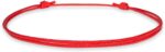 Thin Red Cord Bracelet - Waterproof Nylon Adjustable Surfer String Friendship Bracelet for Men, Women, Teens - Unisex Vegan Lightweight Summer Beach Accessories - Image 10