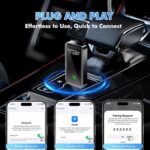 Wireless CarPlay Adapter for Apple iPhone - Converts Factory Wired CarPlay to Wireless, Quick Setup & Auto-Connect Every Drive, CarPlay Dongle for Cars from 2015+ & iOS10+ (Metallic Brushed Blue) - Image 7