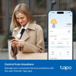Tapo Smart Wi-Fi Power Strip- 6 Individually Controlled Smart Outlets and 3 USB Ports with Surge Protection, Matter, Works w/Alexa, Google Home, Siri, & Bixby, No Hub Needed, Tapo P316M - Image 11