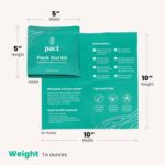 PACT Pack Out Kit - Camping Poop Kit Includes Wet Wipes, Smell Proof Disposal Bags, Hand Wipes, Poop Powder for Odor and Human Waste Bags for Camping and Backpacking - Image 7