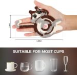 Drink Coaster | Cat Gifts for Cat Lovers,Fun Woven Creative Coasters,Cute Coffee Coaster for Home Decor Tabletop Protection Suitable for Kinds Cups (3PC) - Image 5