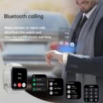 OUKITEL 2025 Smart Watch(Answer/Make Call), 1.91" HD Smartwatches for Women Men, Fitness Tracker with Heart Rate Sleep Monitor, IP68 Waterproof, 140+Sport Mode Fitness Watch for Android iOS - Image 3