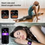 OUKITEL 2025 Smart Watch(Answer/Make Call), 1.91" HD Smartwatches for Women Men, Fitness Tracker with Heart Rate Sleep Monitor, IP68 Waterproof, 140+Sport Mode Fitness Watch for Android iOS - Image 5