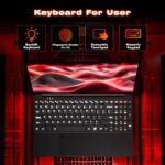 2025 Laptop, 15.6 inch Laptops with N150 Processor(Beat to i3-1115G4, up to 3.6GHz), Gaming Laptop 16GB RAM 512GB SSD, Laptops Computer Metal Shell, Fingerprint Unlock, MINI HDMI 100W Webcam Numpad - Image 4