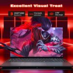 2025 Laptop, 15.6 inch Laptops with N150 Processor(Beat to i3-1115G4, up to 3.6GHz), Gaming Laptop 16GB RAM 512GB SSD, Laptops Computer Metal Shell, Fingerprint Unlock, MINI HDMI 100W Webcam Numpad - Image 5