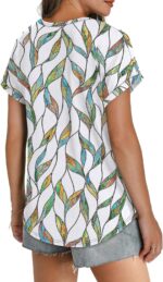 WEESO Womens T Shirts Crew Neck Rolled Short Sleeve Basic Summer Tops 2025 Casual Tees Curved Hem - Image 6