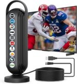 2025 TV Antenna for Local Channels tv Antenna Outdoor 999+ Miles Long Range Indoor/Outdoor tv Antenna for Smart 16.5ft Cable HD Antenna Supports 4K 8K1080p - Image 2