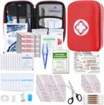 276PCS First Aid Kit Home Car Camping Hiking Emergency Supplies Small Compact Lovely Bag for School Outdoor, Basic Outdoor Essentials Survival Kit for Travel AMORNING - Image 2