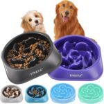 2PCS Slow Feeder Dog Bowls, Pet Supplies That Slow Down Eating, Pet Food Bowls, Maze Dog Puzzle Feeder for Medium Breed - Image 2