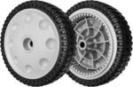 734-04018 Front Drive Wheels Fit for Troy Bilt TB240 Mower - 8 Inch Wheels Tires for Troy Bilt Honda Tuff Cut 210 230 Craftsman Self Propelled Mower, Replace 734-04018A, 734-04018B, 2 Pack - Image 2
