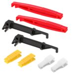 8 PCS Fuse Puller, Plastic Fuse Puller Tool for Car, Glass Fuse Adapter Pullers Extension, Universal Fuse Removal Tool for Replacing Car Boat Motorcycle Truck Fuses - Image 2