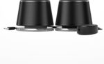 Amazon Basics Bluetooth Computer Speakers with USB 3.0 and Blue Lighting - Image 2