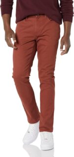 Amazon Essentials Men's Slim-Fit Pants, 5-Pocket Stretch Twill Design - Image 2