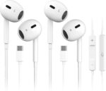 Antool USB C Headphones, 【Ultra Clear Calls & no Noise】 Earbuds Wired for iPhone 16/15 USBC Headphones,Compatible with iPhone/Android/Galaxy/iPad【2 Pack】 - Image 2