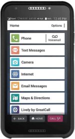 BELTRON Jitterbug Smart2 Case, Slim Protective Phone Cover, Dual Layer Protection Hybrid Rugged Case Case for Jitterbug Smart 2 Easy-to-Use 5.5” Smartphone for Seniors by GreatCall (Black) - Image 2