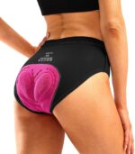 Bikewa Women's 4D Padded Bike Underwear Cycling Bicycle Shorts Biking Riding Briefs Biker Cycle Undershorts for Women - Image 2