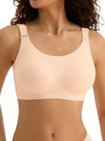 Bras for Women No Underwire, Full Coverage Seamless Comfortable Bralette with Support and Lift, Wireless Padded Bra - Image 2