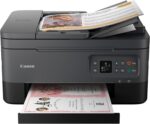Canon PIXMA TR7020a All-in-One Wireless Color Inkjet Printer, with Duplex Printing, Mobile Printing, and Auto Document Feeder, Black, Works with Alexa - Image 2