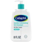 Cetaphil Gentle Exfoliating SA Cleanser, Foaming Gel Cleanser for All Skin Types, 8 Oz Pump Bottle, Salicylic Acid, Mandelic Acid & Gluconolactone, Gently Exfoliates, Dermatologist Recommended Brand - Image 2