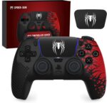 Darno Anti-Slip Silicone Skin for Ps5 Controller, Ps5 Controller Accessories, Soft Protective Cover Case for PlayStation 5 Control Grip with Touch Pad Stickers - Image 2