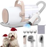 Dog Grooming Vacuum, Pet Grooming Kit with Dog Clippers, 2.5L Dust Cup 11000Pa Dogs Vacuum for Shedding Grooming, 5 Grooming Tools Home Cleaning in 1, Low Noise Pet Grooming Vacuum for Dogs, PG50 - Image 2