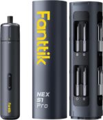 Fanttik S1 Pro Electric Screwdriver, Power Screwdriver with16 S2 Steel Bits, 3 Torque Settings, Max 6 N.m, 2000mAh Battery, LED Light & 1/4''Hex, Ideal Tool for Furniture & Gaming PC - Image 2