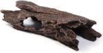 Fish Tank Decorations - Large Aquarium Decorations Air Bubbler Tree Fish House for Betta Hideout Caves Buddha Decor Temple Ruins Arched Betta Fish Accessories Reptile House Shelter Decor (Wood A-M) - Image 2