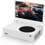 G-STORY 12.5‘’ Portable Monitor for Xbox Series S, 1080P Portable Gaming Monitor IPS Screen for Xbox Series S（not Included） with Two HDMI, HDR, Freesync, Game Mode, Travel Display - Image 2