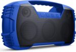 Houl Zallee IPX7 Waterproof Bluetooth Speaker, 40W (60W Peak) Portable Wireless Speakers, 32H Playtime, Stereo Loud Sound, Deep Bass, Bluetooth 5.0, Built-in Mic for Camping, Party, Gifts, Beach-Blue - Image 2