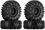 INJORA 1.3" Wheel Tires Set - S5 Swamp Claw Mud Terrain Tires and Aluminum Wheel for 1/18 1/24 SCX24 TRX4M Upgrade RC Crawler Car - Image 2