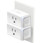 Kasa Smart Plug HS103P2, Smart Home Wi-Fi Outlet Works with Alexa, Echo, Google Home & IFTTT, No Hub Required, Remote Control,15 Amp,UL Certified, (Pack of 2) White - Image 2