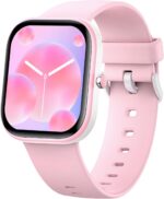 Kids Watch with Fitness Tracker No Phone/APP Needed,19 Sport Mode,1.5" DIY Dial,IP68 Waterproof,Sleep Monitor,Pedometers,Heart Rate,Great Birthday Gift for Boys Girls Teens 6-14 (Pink) - Image 2