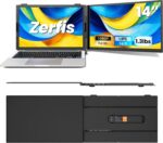 Laptop Screen Extender, Ultra-Thin 14" FHD 1080P Portable Monitor for Laptop, 1.3lbs Lightweight Dual Monitor Extender Plug & Play for 13"-17" Laptops, Compatible with Wins/Mac/Android/Chrome - Image 2