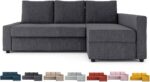MASTERS OF COVERS Snug Fit Friheten Slipcover for The IKEA Friheten with Chaise Corner Cover, Sofa Bed Cover, Sectional Slipcover Replacement (Dark Grey) （Cover Only！Not Sofa！） - Image 2
