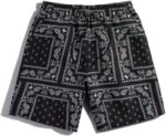 Men's Paisley Shorts Mesh Graphic Print Casual Beach Shorts Athletic Gym Workout Running Short Retro Pants - Image 2