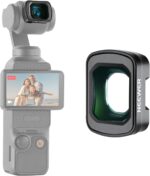 NEEWER 0.75X Wide Angle Lens Compatible with DJI OSMO Pocket 3 Creator Combo Accessories, Expanded FOV of 108°, Magnetic Coated Aspherical Action Camera Lens, LS-45 - Image 2