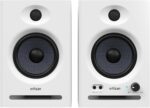 Ortizan C7 Dual-Mode 2.0 Studio Monitors, Active Monitor Speakers for Near Field Music Production, Bluetooth 5.3 Wireless Computer PC Monitor Gaming Bookshelf Speakers(Pair, White) - Image 2