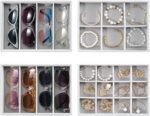 ProCase Stackable Jewelry Organizer Trays for Drawers, Jewelry Drawer Inserts Container Display Case Storage for Earring Necklace Ring Bracelet Sunglasses Glass -Grey, 4 Layers - Image 2