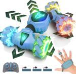 Tecnock Remote Control Car for Boys Girls, 2.4GHz 4WD Gesture Sensing RC Stunt Car Toys - 360° Rotating Double Sided Hand Controlled RC Cars with LED Lights, Gifts for Kids - Image 2