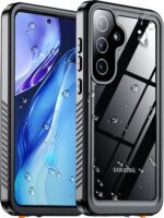 Temdan Designed for Samsung Galaxy S25 Plus Case Waterproof, Built-in Lens & Screen Protector Military Shockproof Dropproof IP68 Underwater Full Body Phone Case for Galaxy S25 Plus 6.7"-Black (2025) - Image 2