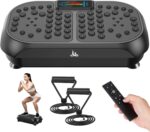 Vibration Plate Exercise Machine - CrazyFeb Vibration Plate for Lymphatic Drainage, Whole Body Vibrating Plate Exercise Machine - Waver Vibration Plate High-Intensity Fitness Equipment for Weight Loss - Image 2