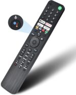 Voice Remote Replacement for Sony Smart TV Control:Comptible for 2019-2025 Sony Bravia OLED LED 4K 8K UHD, Android TV with Shortcuts YouTube and Netflix etc. - Image 2