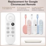 Voice Replacement for Google-Chromecast-Remote, G9N9N for Chromecast with Google TV Remote, for Google TV Streamer (Only for Snow Chromecast Google) - Image 2