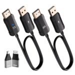 Wireless HDMI Transmitter and Receiver 4K Decode 1080P Output, HDMI Wireless Extender, Plug & Play, Support 2.4/5GHz for Streaming Video and Audio to Monitor from Laptop/Pc/Tv Box (Black) - Image 2