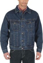 Wrangler Men's Big and Tall Unlined Denim Jacket - Image 2