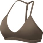 YEOREO Sports Bras for Women Strappy Padded Halter Ericie Open Back Light Impact Deep V Neck Yoga Workout Gym Tops - Image 2